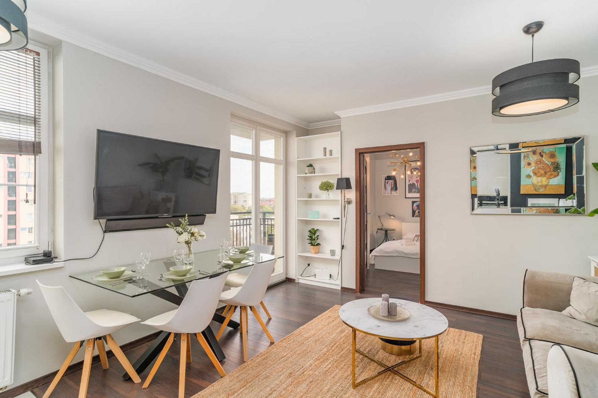 Cezar - 7th Floor, Balcony, Ac - By Rentujemy Apartment Krakow